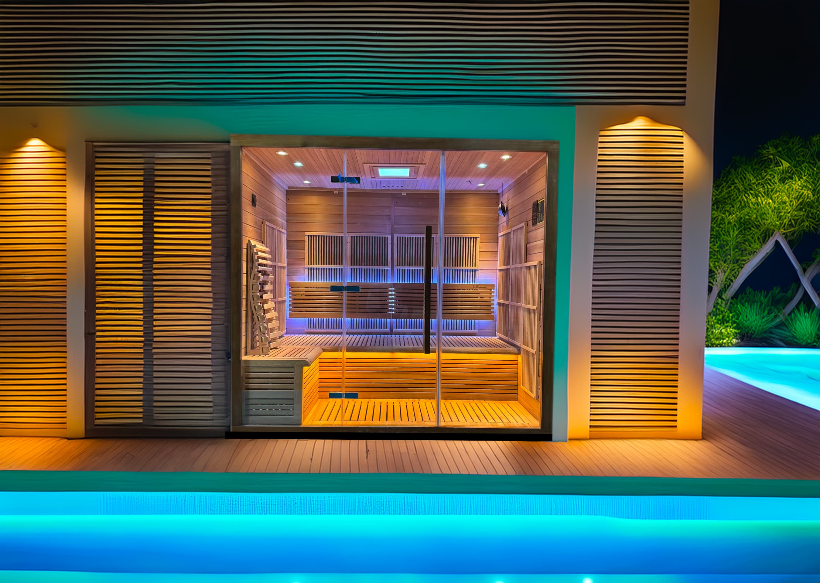 Luxury Infrared Sauna View 2