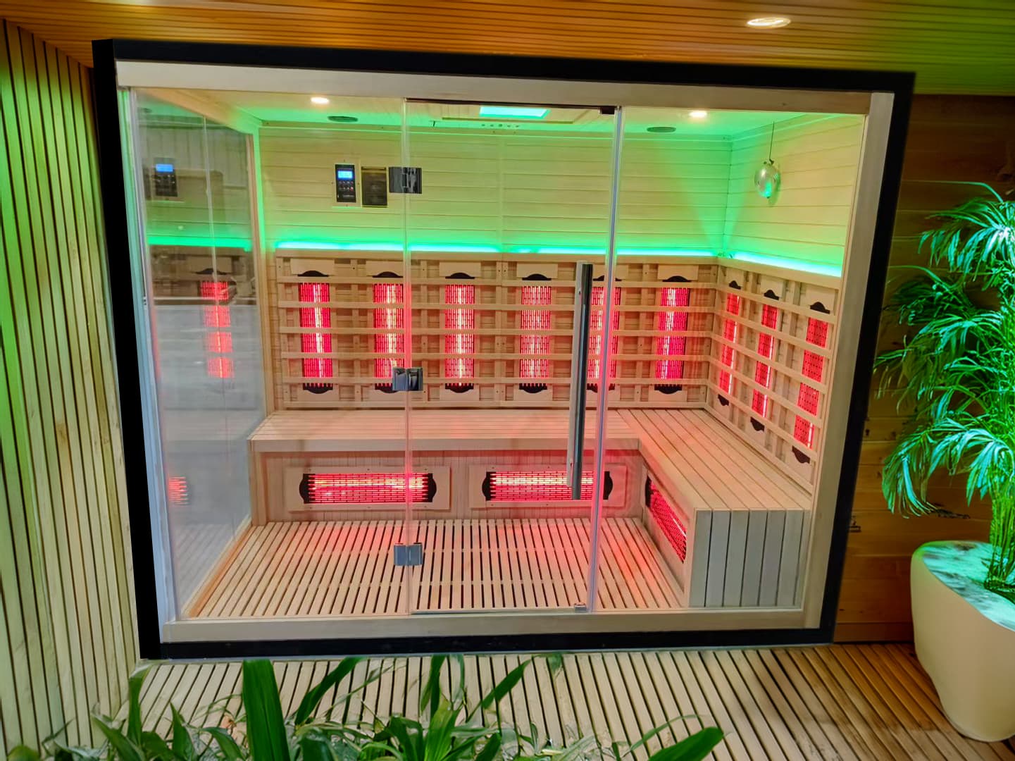Luxury Infrared Sauna View 3