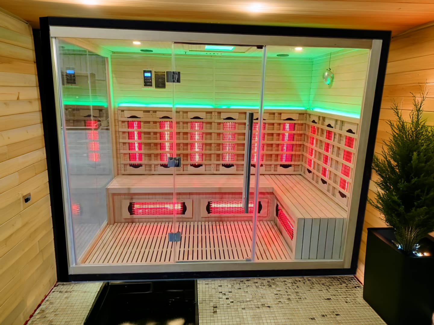 Luxury Infrared Sauna View 4